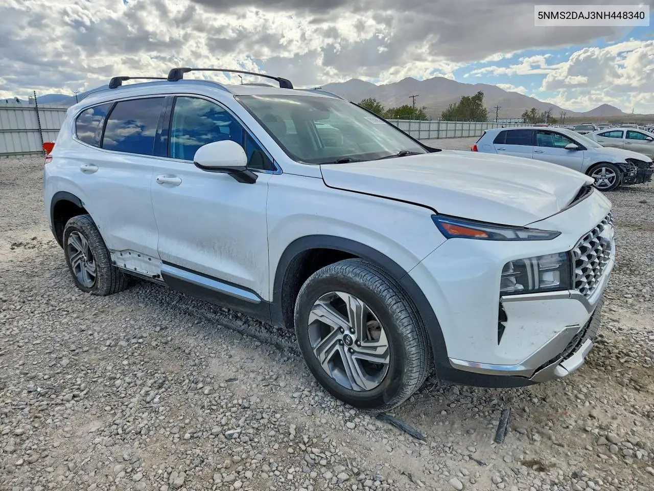 2022 HYUNDAI SANTA FE VIN 5NMS2DAJ3NH448340 — фото 4