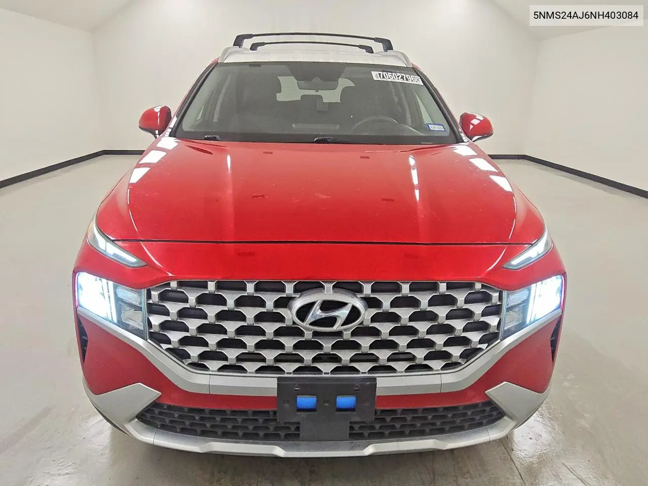 2022 HYUNDAI SANTA FE VIN 5NMS24AJ6NH403084 — фото 5