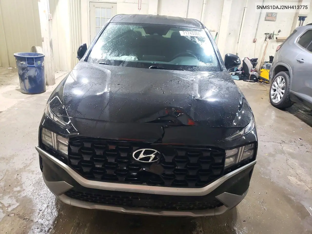 2022 HYUNDAI SANTA FE VIN 5NMS1DAJ2NH413775 — фото 5