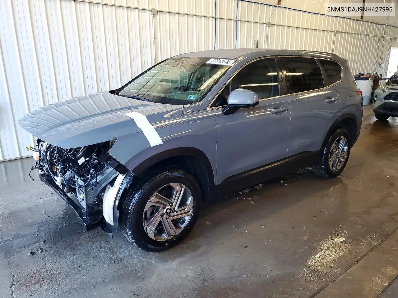 HYUNDAI SANTA FE 2022, VIN 5NMS1DAJ9NH427995