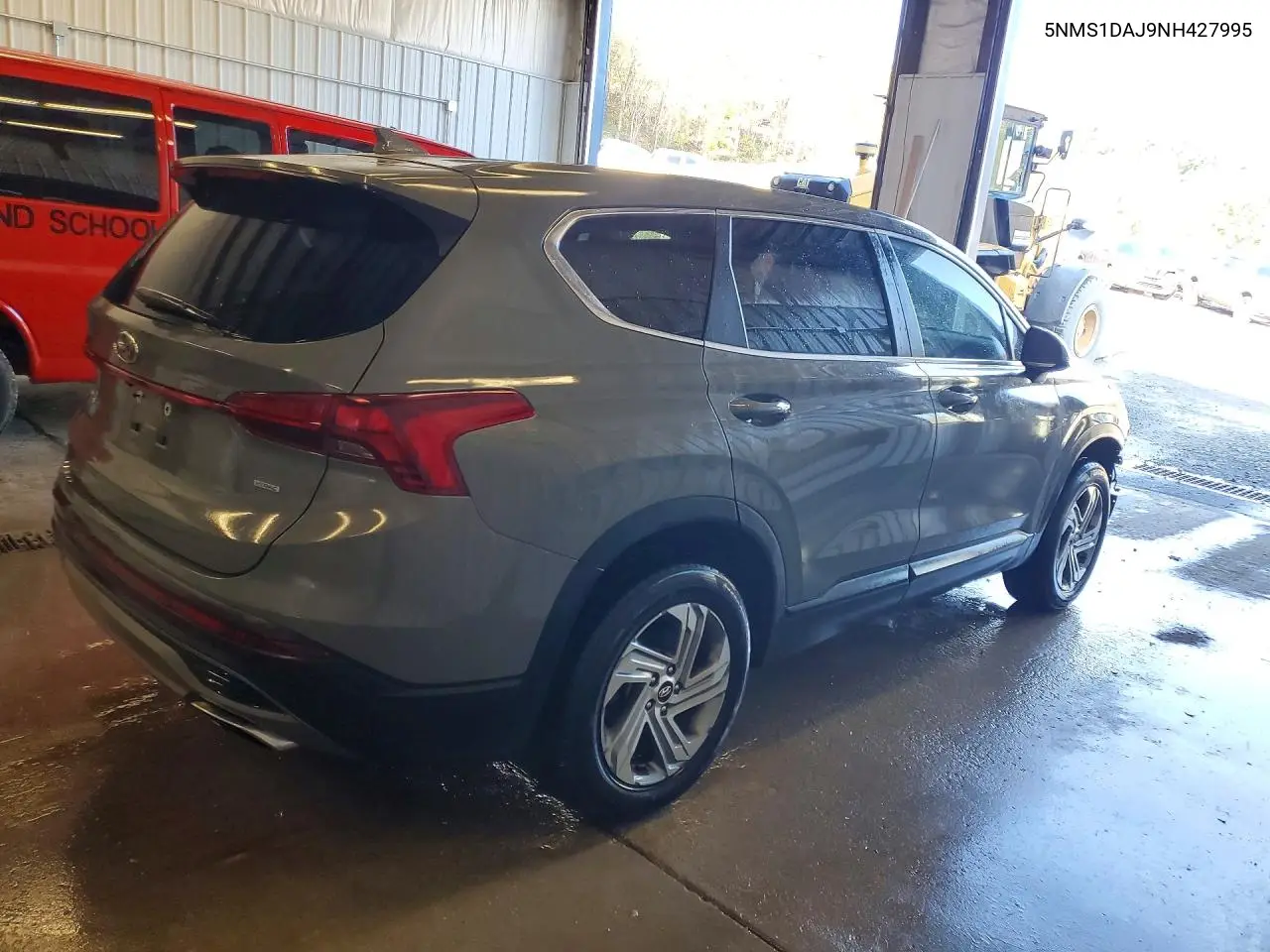 2022 HYUNDAI SANTA FE VIN 5NMS1DAJ9NH427995 — фото 3