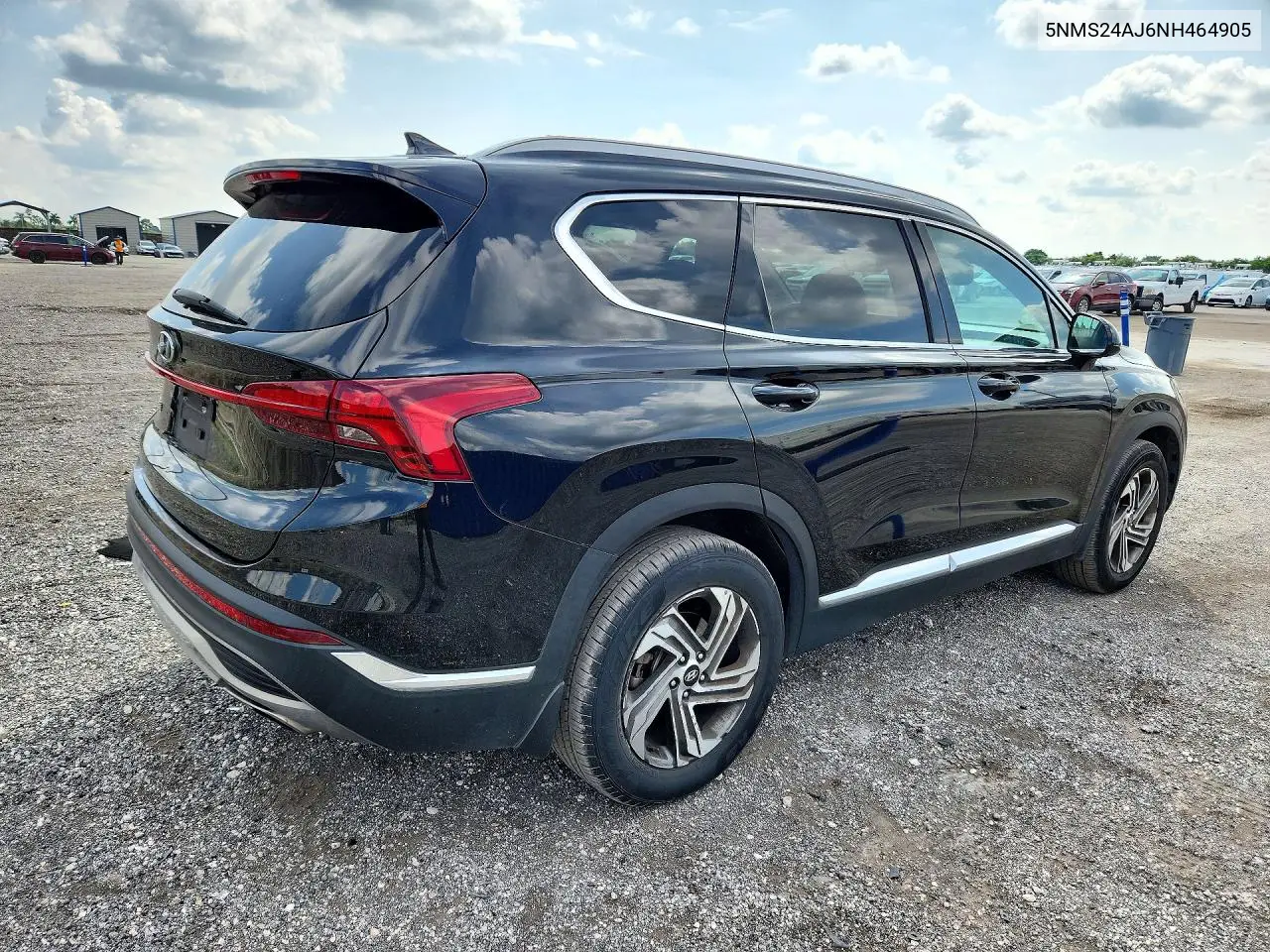 2022 HYUNDAI SANTA FE VIN 5NMS24AJ6NH464905 — фото 3
