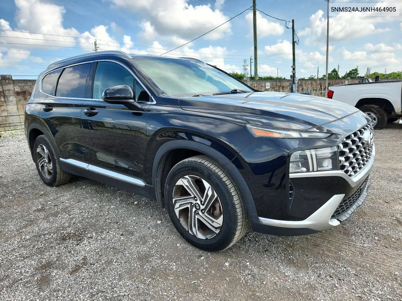 2022 HYUNDAI SANTA FE VIN 5NMS24AJ6NH464905 — фото 4