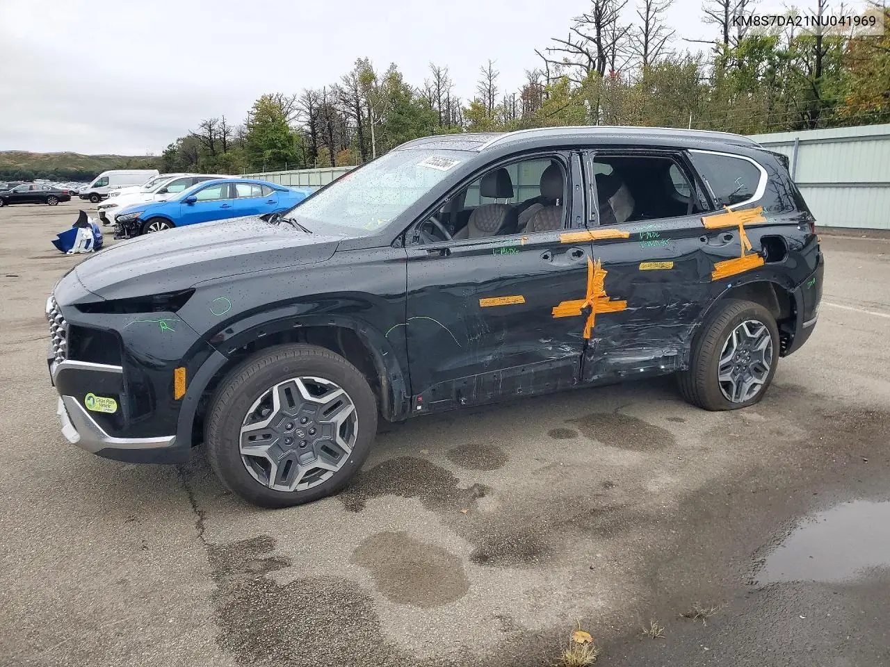 HYUNDAI SANTA FE 2022, VIN KM8S7DA21NU041969