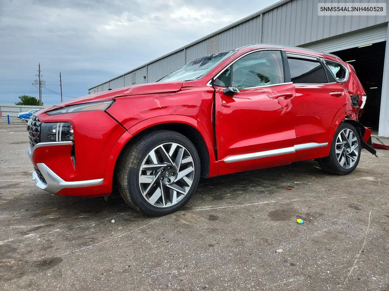 HYUNDAI SANTA FE 2022, VIN 5NMS54AL3NH460528