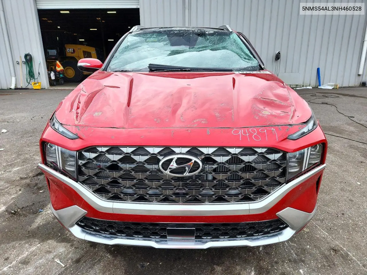 2022 HYUNDAI SANTA FE VIN 5NMS54AL3NH460528 — фото 5