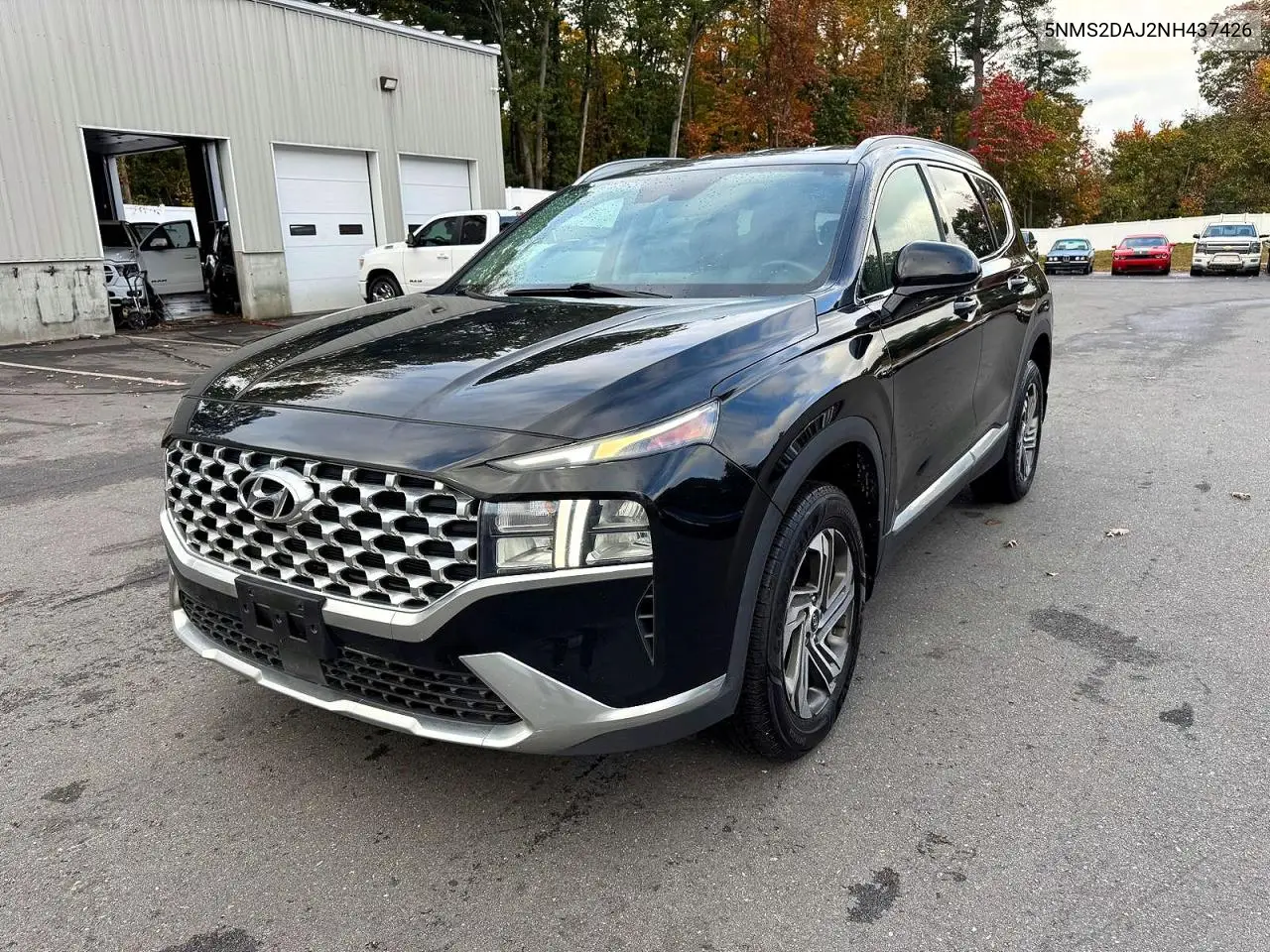 HYUNDAI SANTA FE 2022, VIN 5NMS2DAJ2NH437426