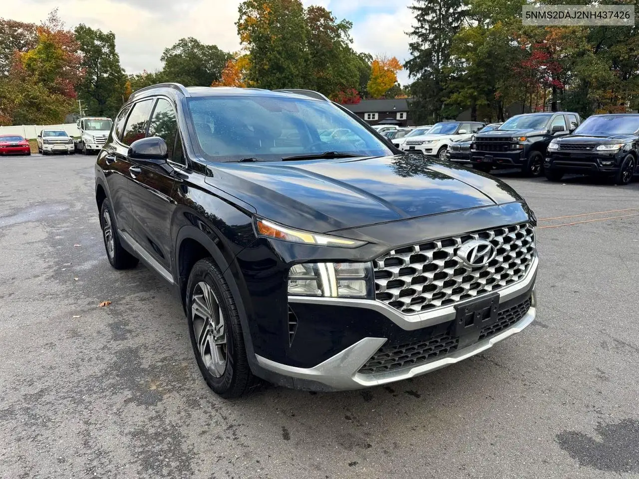 2022 HYUNDAI SANTA FE VIN 5NMS2DAJ2NH437426 — фото 4