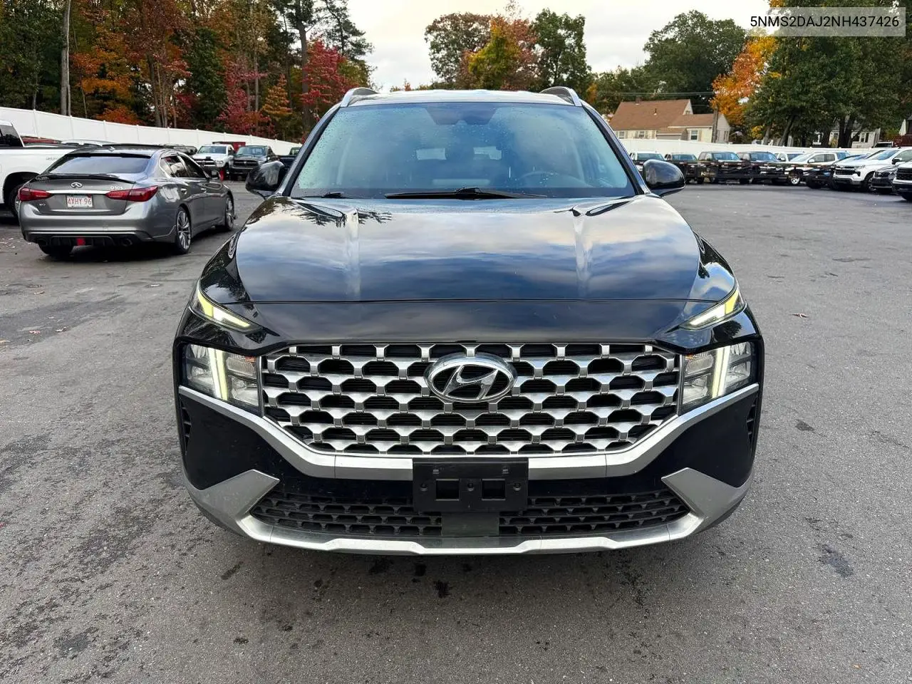 2022 HYUNDAI SANTA FE VIN 5NMS2DAJ2NH437426 — фото 5