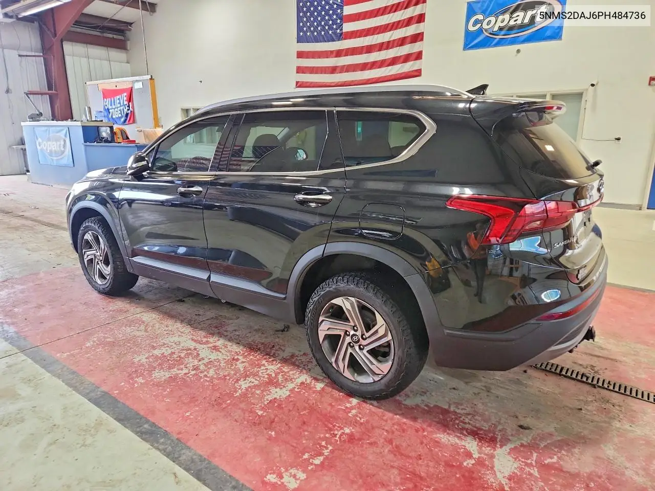 2023 HYUNDAI SANTA FE VIN 5NMS2DAJ6PH484736 — фото 2