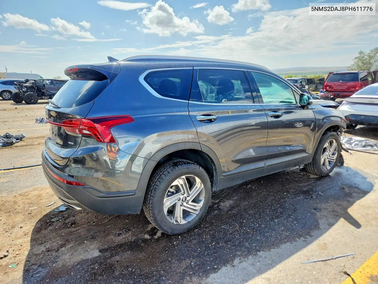 2023 HYUNDAI SANTA FE VIN 5NMS2DAJ8PH611776 — фото 3