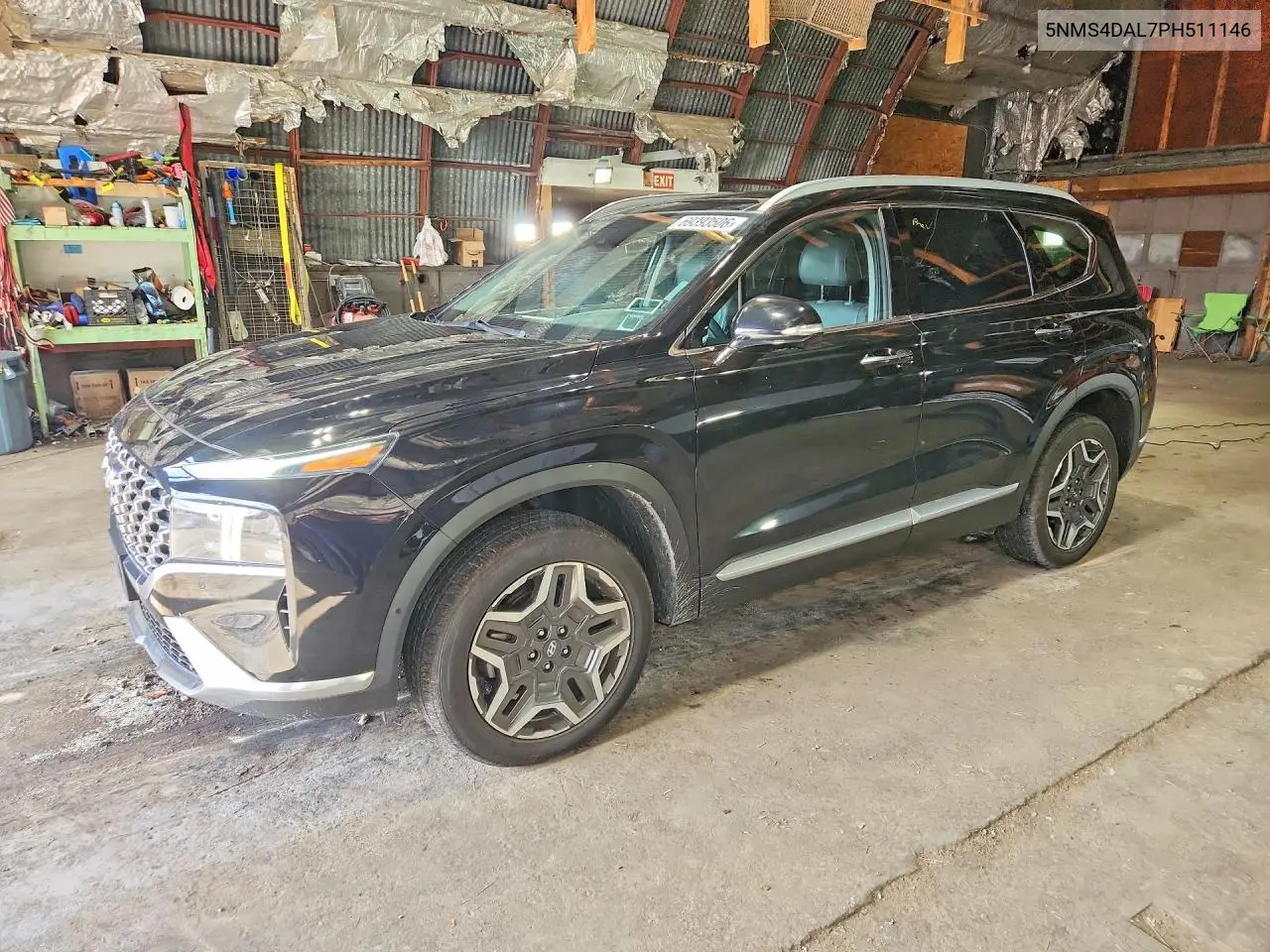 HYUNDAI SANTA FE 2023, VIN 5NMS4DAL7PH511146