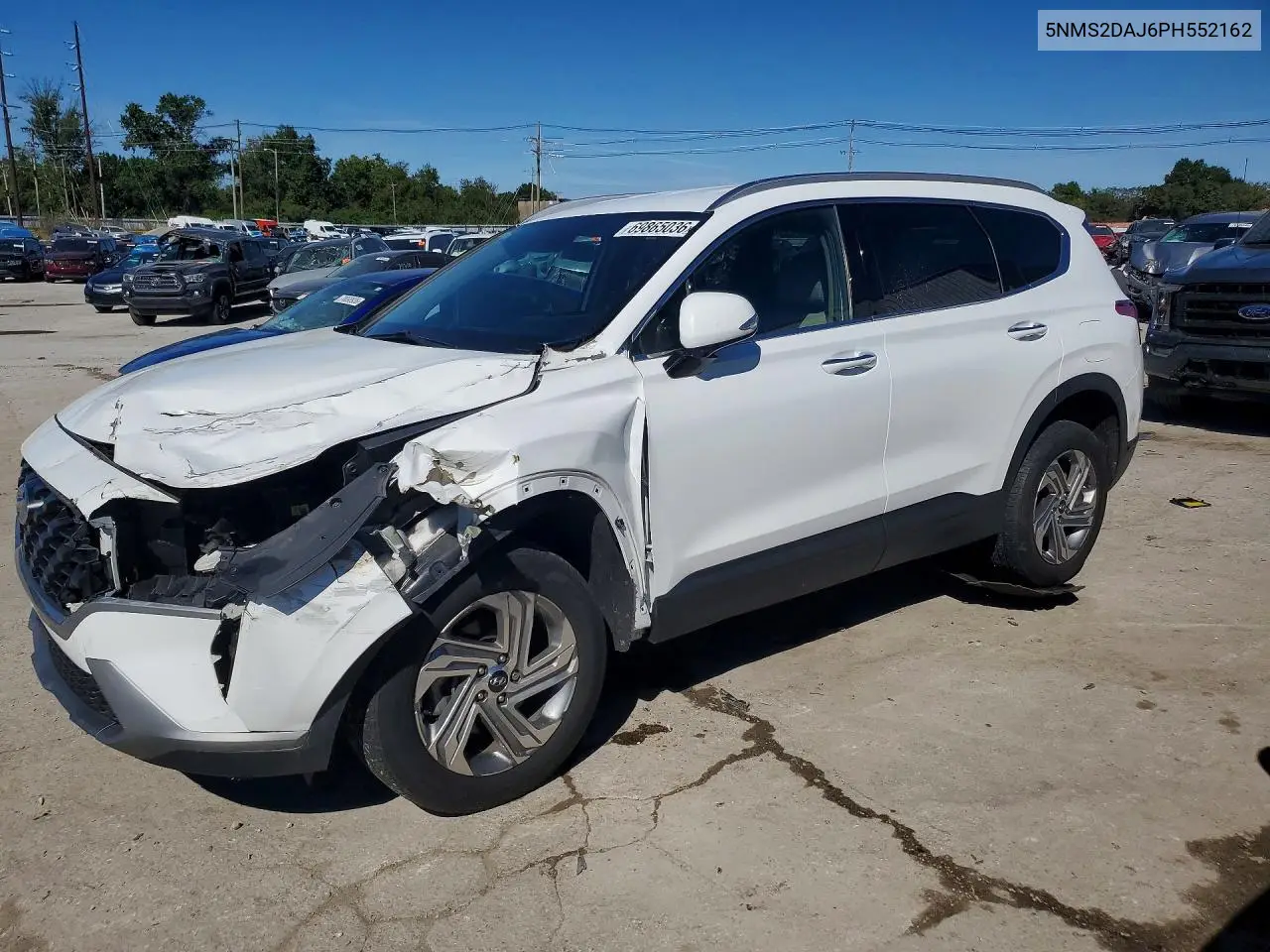 HYUNDAI SANTA FE 2023, VIN 5NMS2DAJ6PH552162