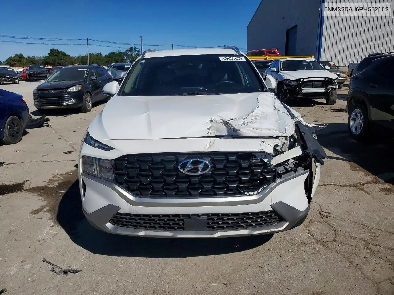2023 HYUNDAI SANTA FE VIN 5NMS2DAJ6PH552162 — фото 5