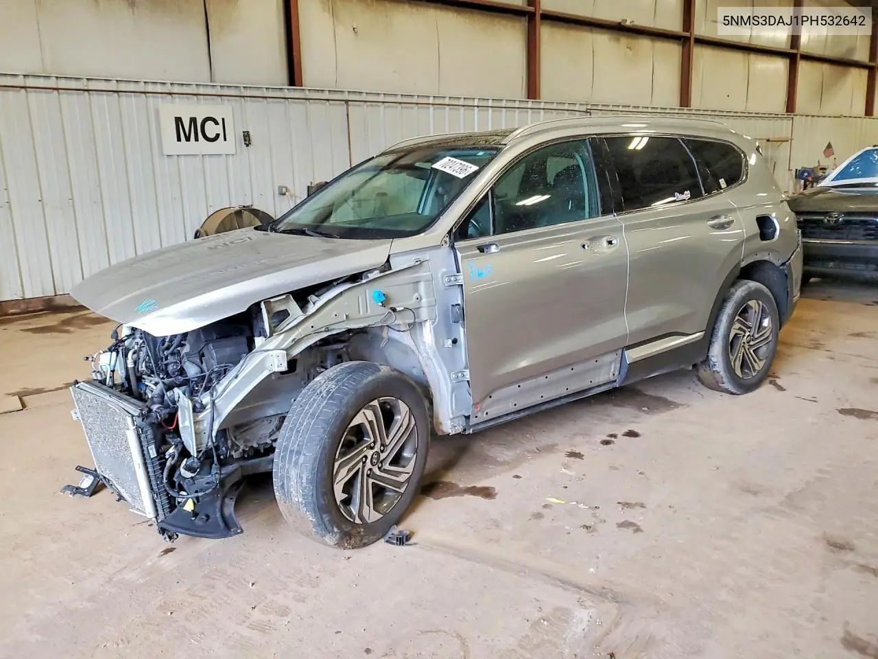 HYUNDAI SANTA FE 2023, VIN 5NMS3DAJ1PH532642