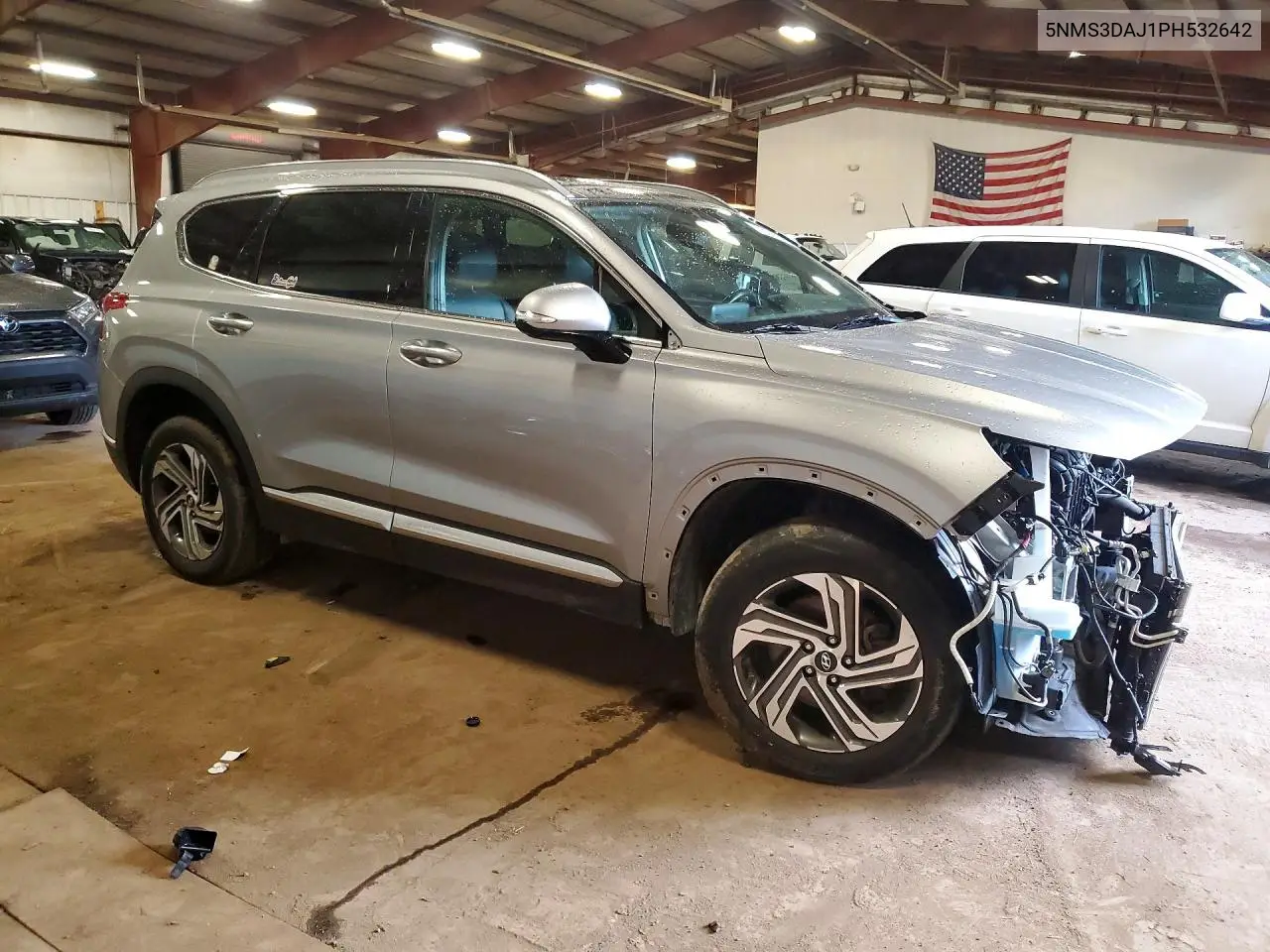 2023 HYUNDAI SANTA FE VIN 5NMS3DAJ1PH532642 — фото 4