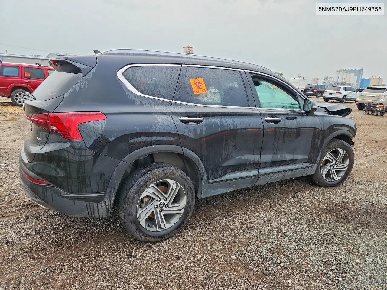 2023 HYUNDAI SANTA FE VIN 5NMS2DAJ9PH649856 — фото 3