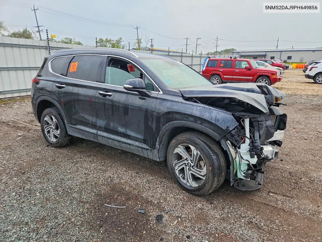 2023 HYUNDAI SANTA FE VIN 5NMS2DAJ9PH649856 — фото 4