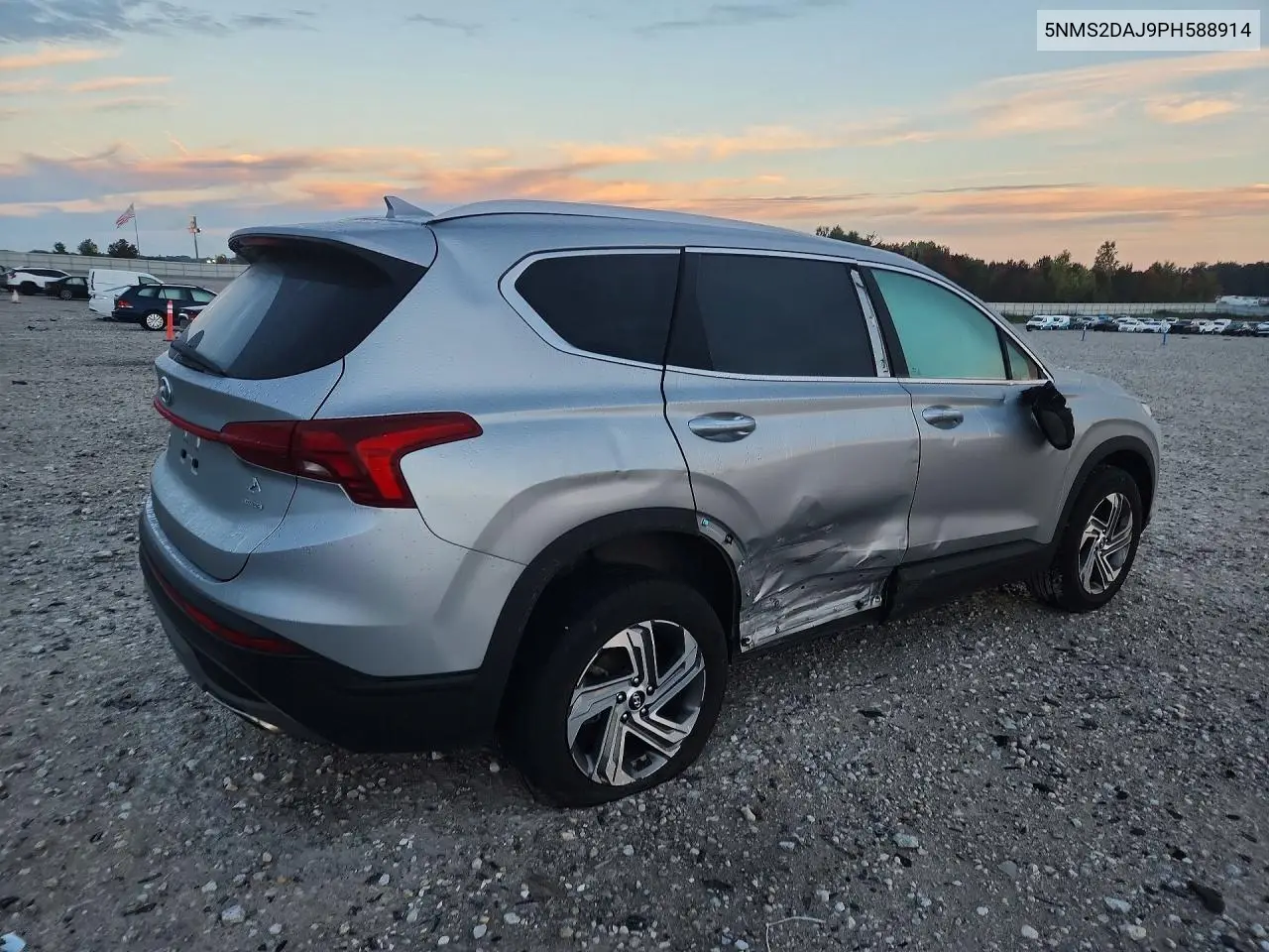 2023 HYUNDAI SANTA FE VIN 5NMS2DAJ9PH588914 — фото 3