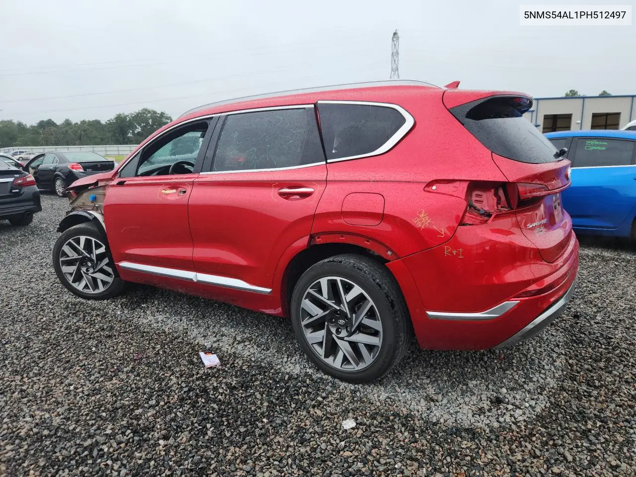 2023 HYUNDAI SANTA FE VIN 5NMS54AL1PH512497 — фото 2