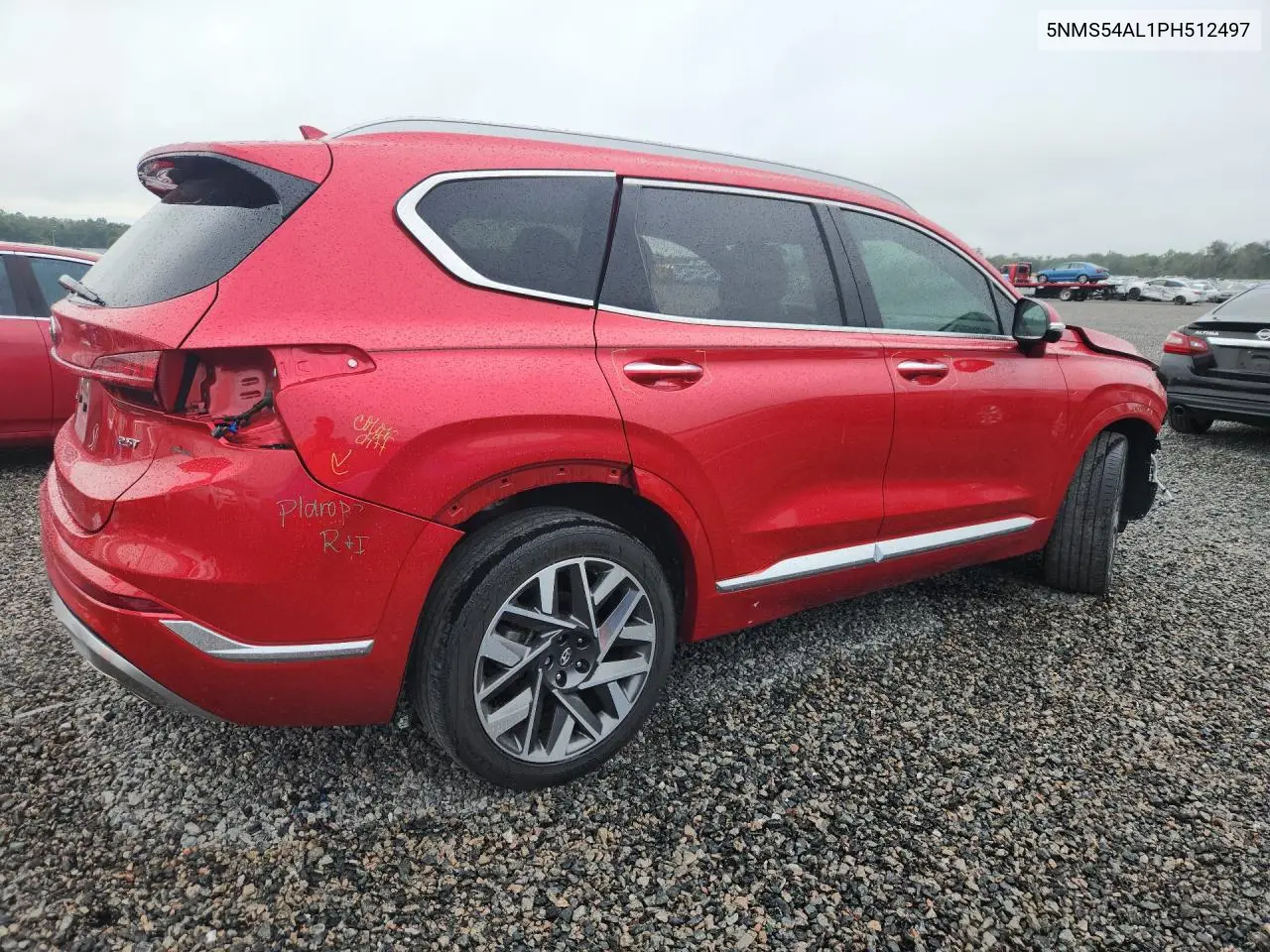 2023 HYUNDAI SANTA FE VIN 5NMS54AL1PH512497 — фото 3