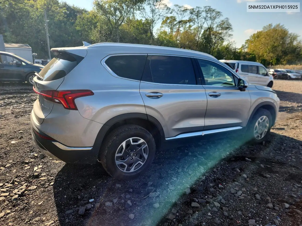 2023 HYUNDAI SANTA FE VIN 5NMS2DA1XPH015925 — фото 3