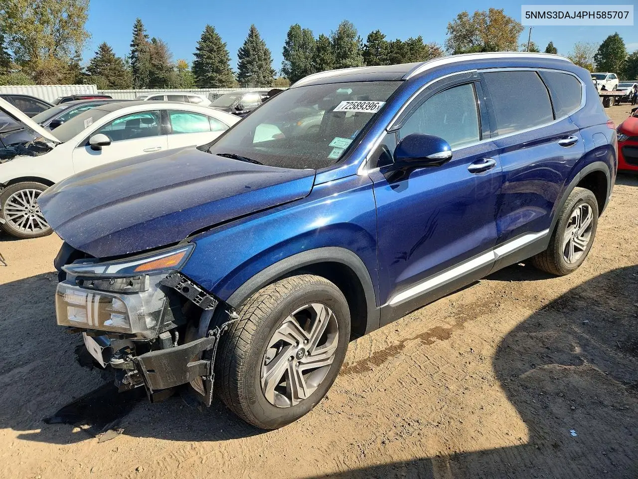 HYUNDAI SANTA FE 2023, VIN 5NMS3DAJ4PH585707