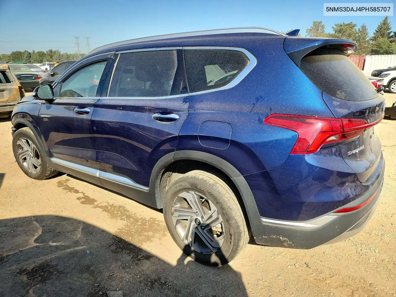 2023 HYUNDAI SANTA FE VIN 5NMS3DAJ4PH585707 — фото 2