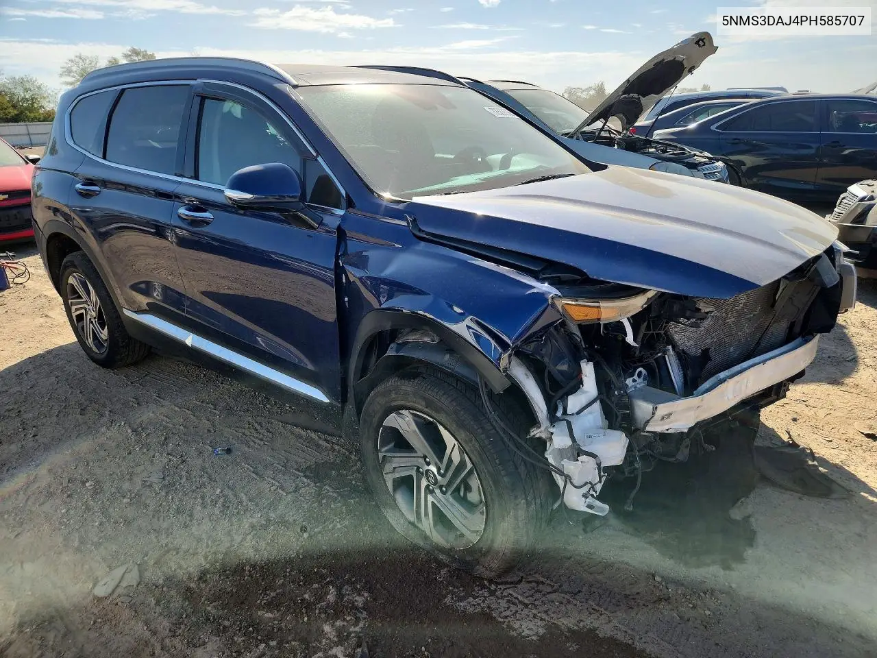 2023 HYUNDAI SANTA FE VIN 5NMS3DAJ4PH585707 — фото 4