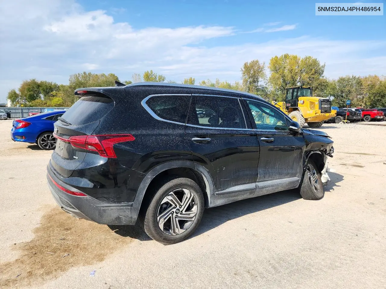 2023 HYUNDAI SANTA FE VIN 5NMS2DAJ4PH486954 — фото 3