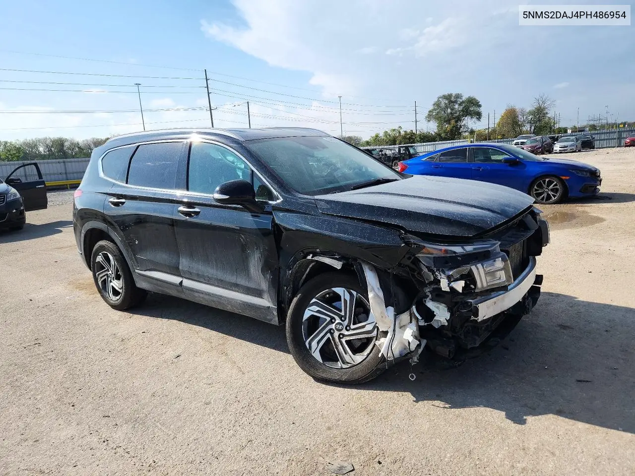 2023 HYUNDAI SANTA FE VIN 5NMS2DAJ4PH486954 — фото 4