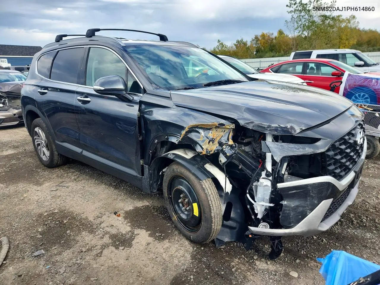 2023 HYUNDAI SANTA FE VIN 5NMS2DAJ1PH614860 — фото 4