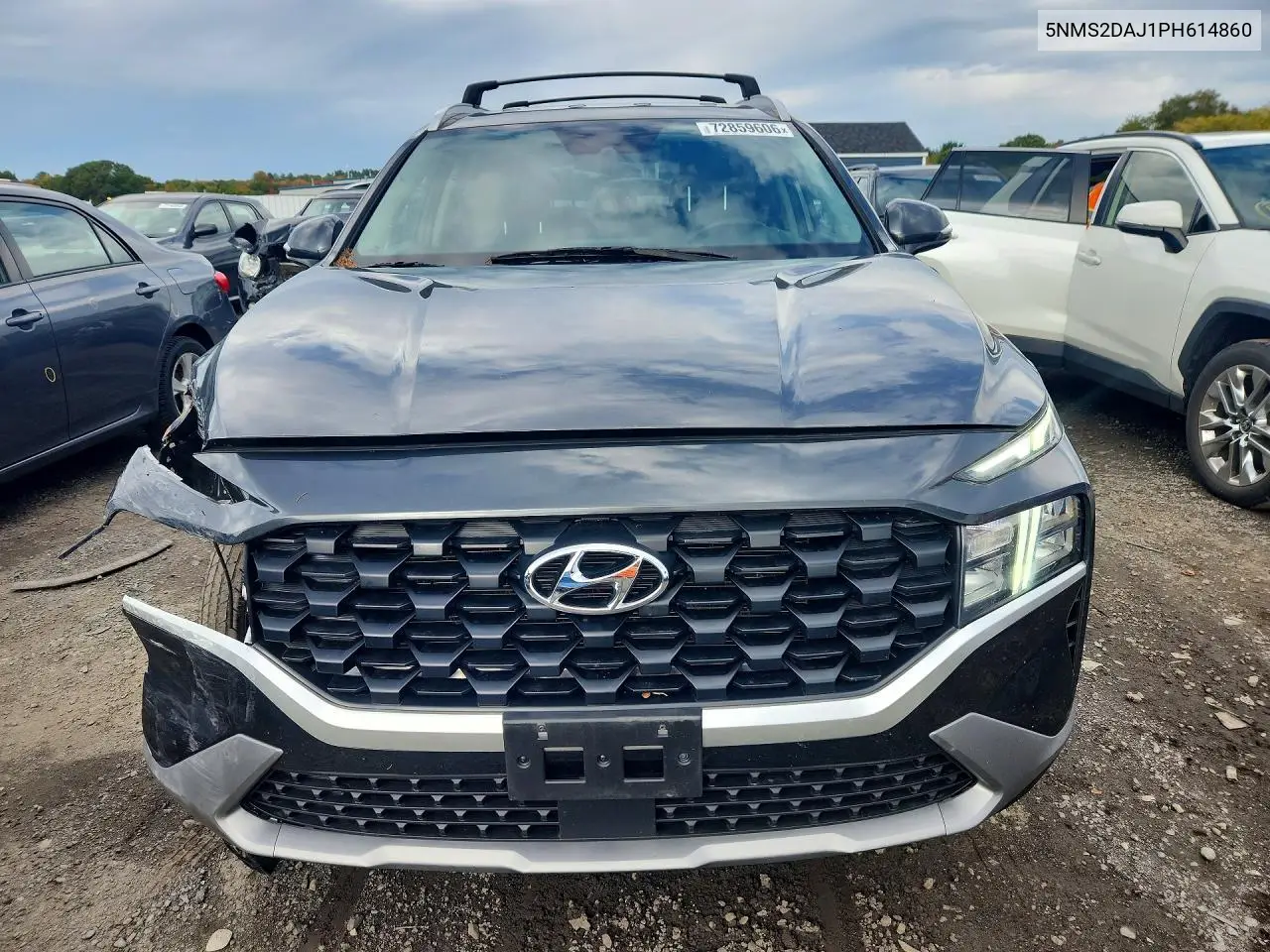 2023 HYUNDAI SANTA FE VIN 5NMS2DAJ1PH614860 — фото 5