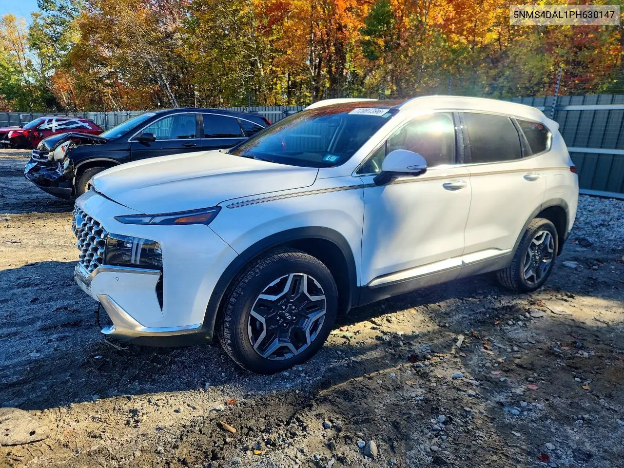 HYUNDAI SANTA FE 2023, VIN 5NMS4DAL1PH630147