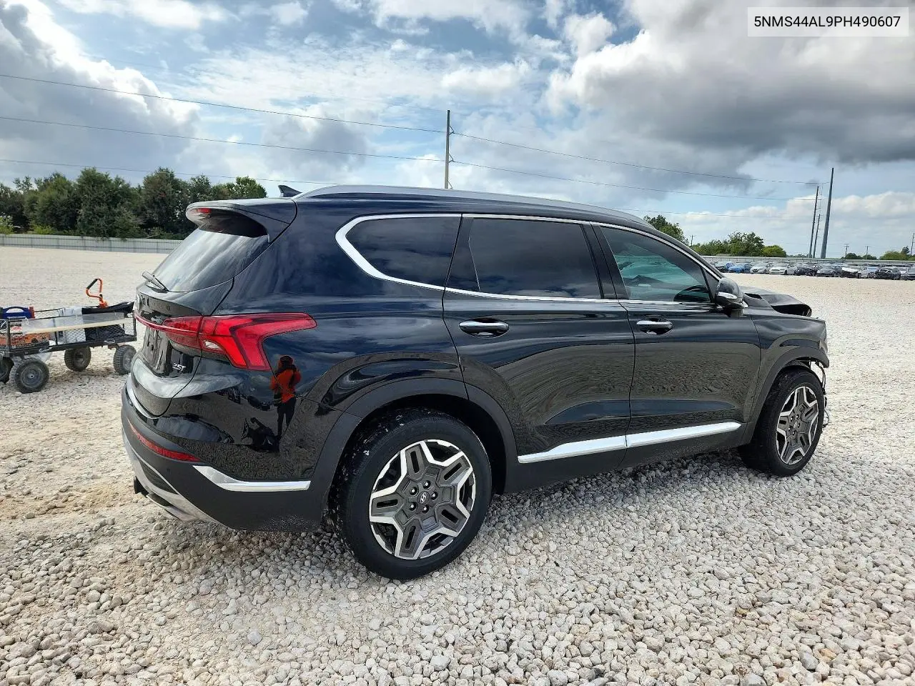 2023 HYUNDAI SANTA FE VIN 5NMS44AL9PH490607 — фото 3