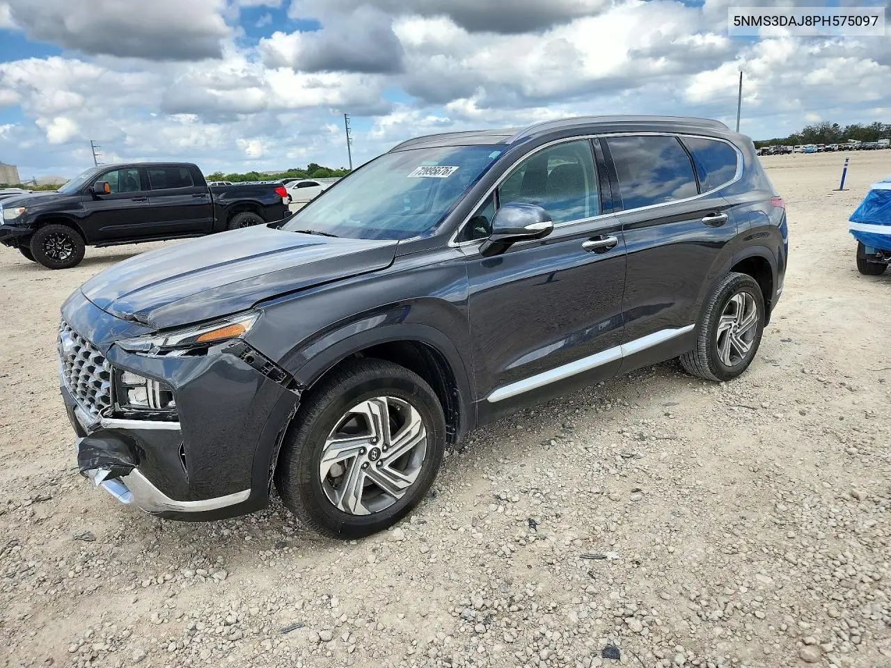 HYUNDAI SANTA FE 2023, VIN 5NMS3DAJ8PH575097