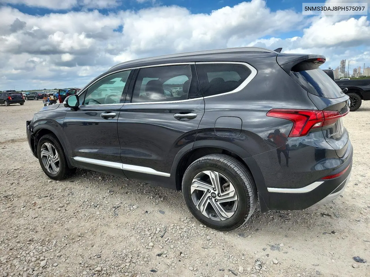 2023 HYUNDAI SANTA FE VIN 5NMS3DAJ8PH575097 — фото 2