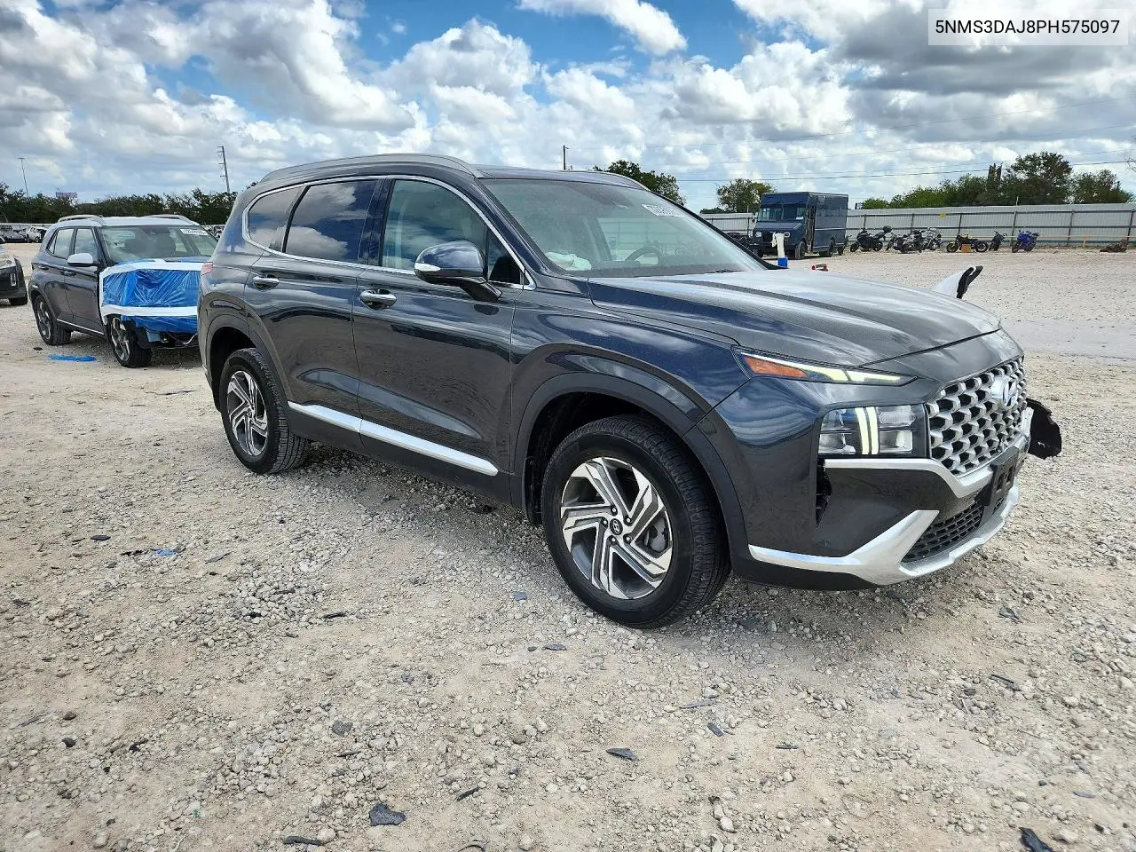 2023 HYUNDAI SANTA FE VIN 5NMS3DAJ8PH575097 — фото 4