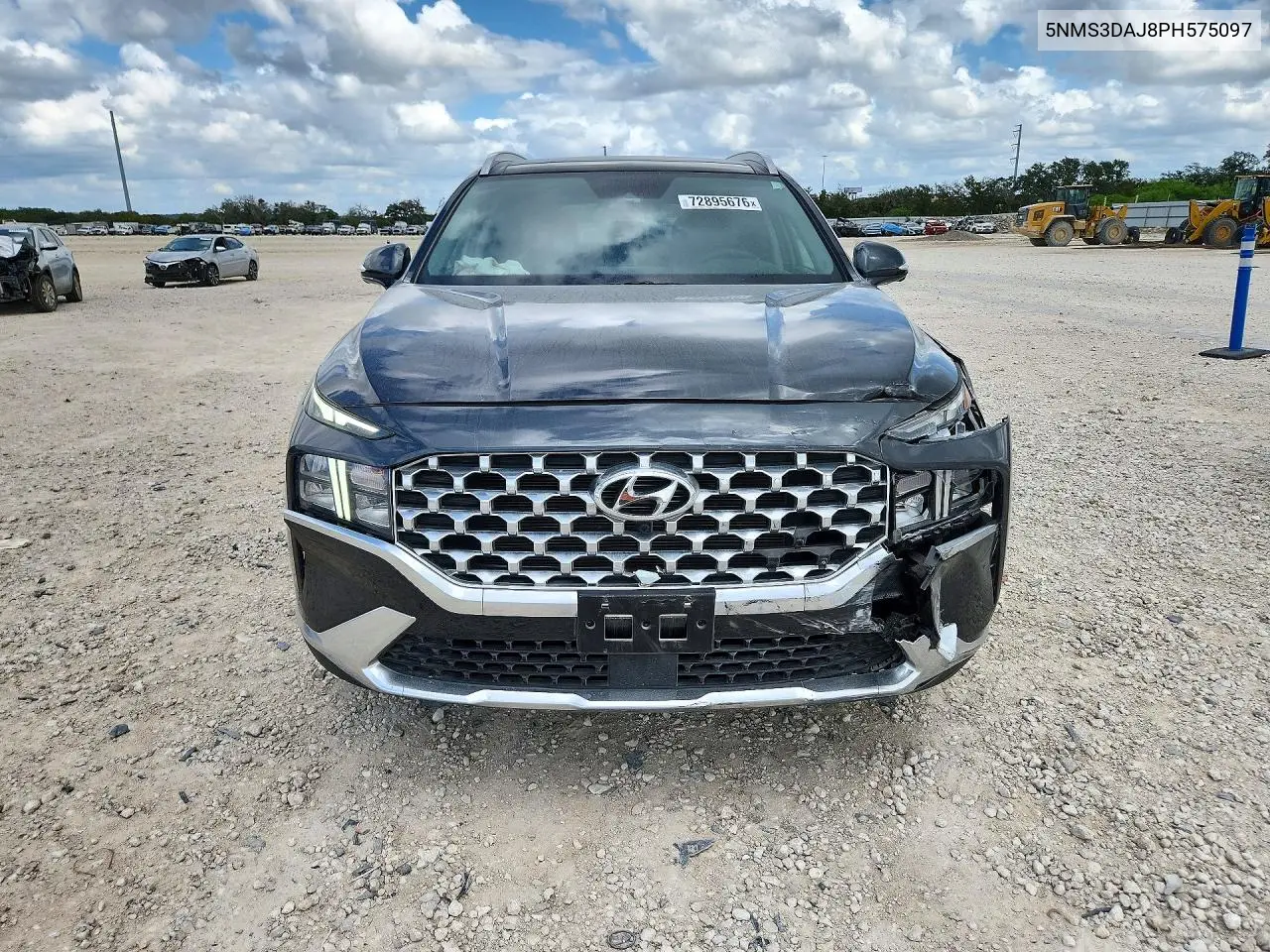 2023 HYUNDAI SANTA FE VIN 5NMS3DAJ8PH575097 — фото 5