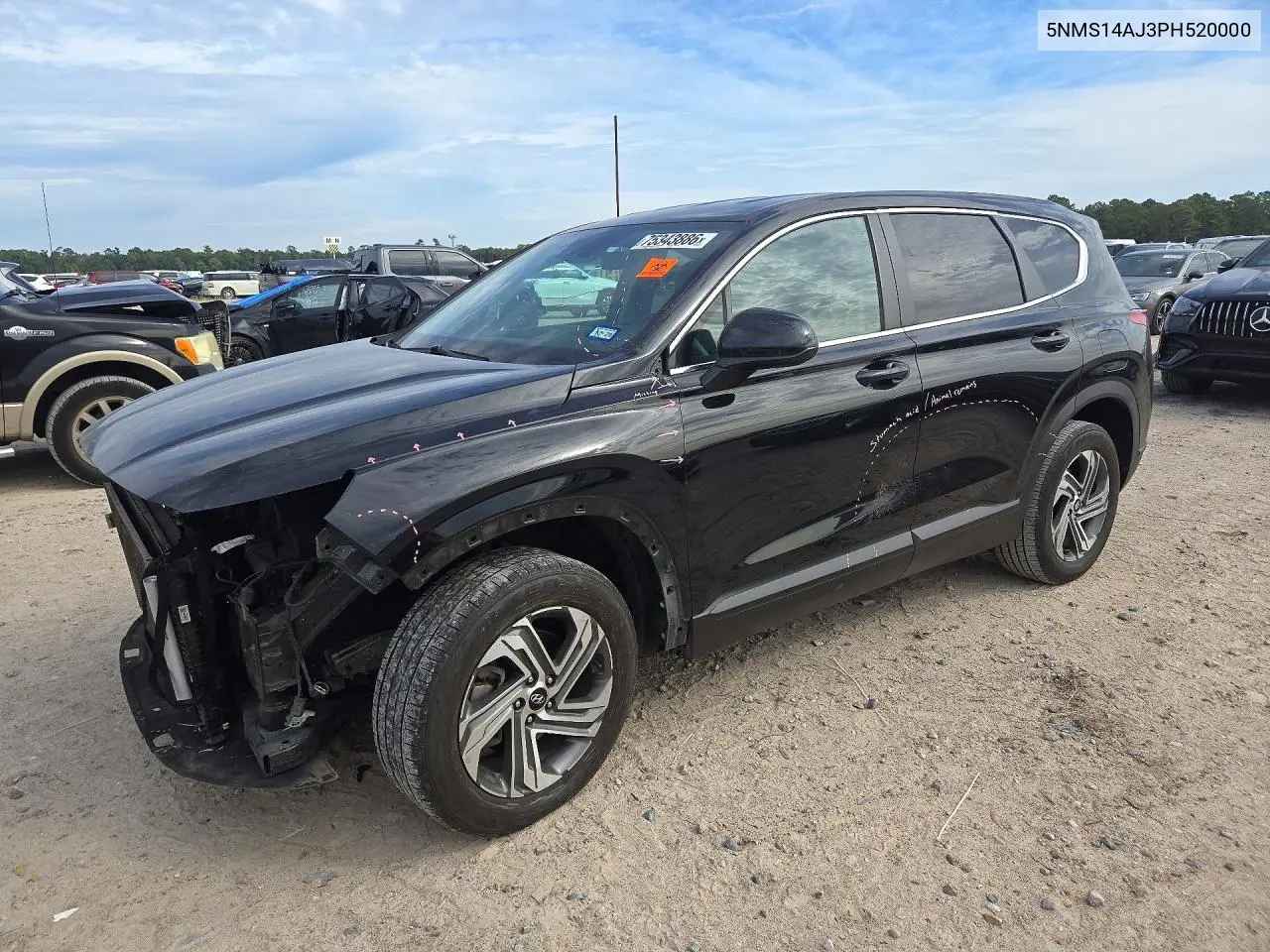 HYUNDAI SANTA FE 2023, VIN 5NMS14AJ3PH520000