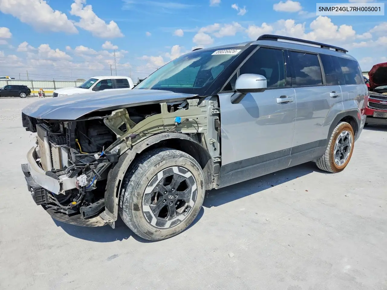 HYUNDAI SANTA FE 2024, VIN 5NMP24GL7RH005001