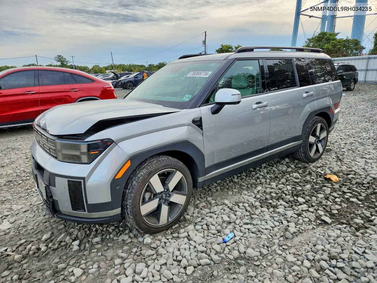 HYUNDAI SANTA FE 2024, VIN 5NMP4DGL9RH034235