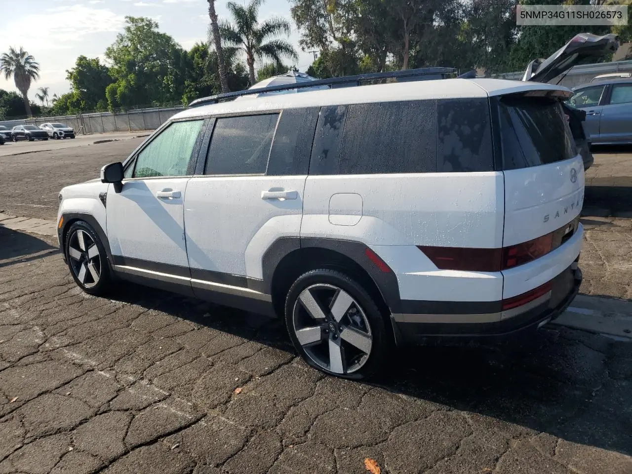 2025 HYUNDAI SANTA FE VIN 5NMP34G11SH026573 — фото 2