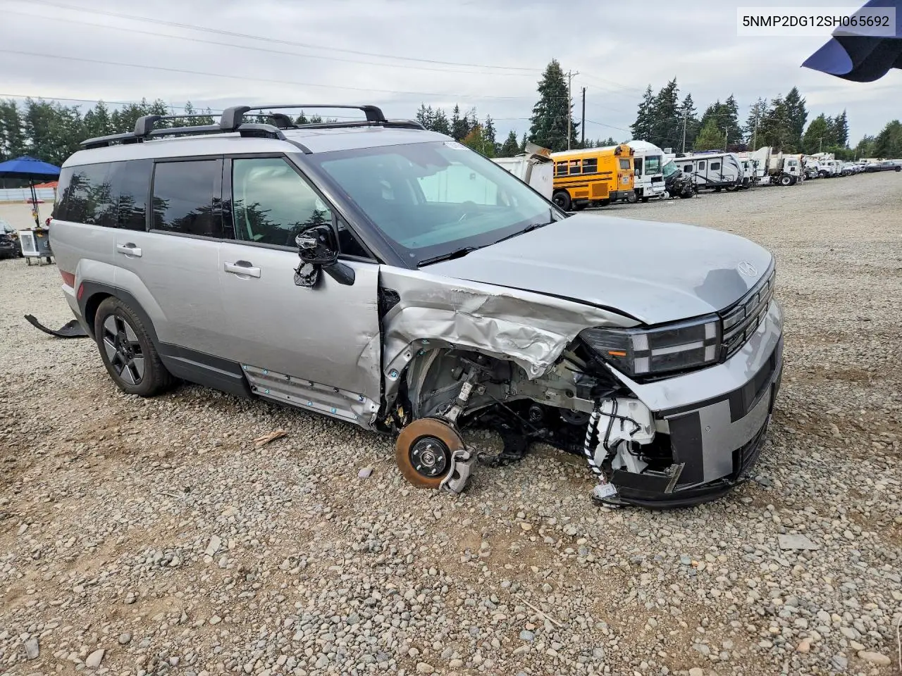 2025 HYUNDAI SANTA FE VIN 5NMP2DG12SH065692 — фото 4