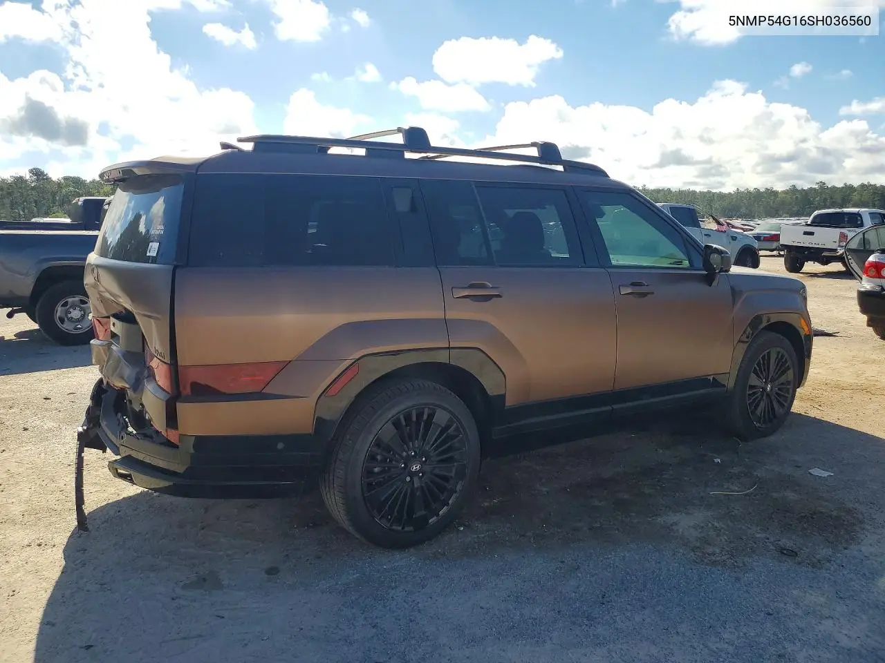 2025 HYUNDAI SANTA FE VIN 5NMP54G16SH036560 — фото 3
