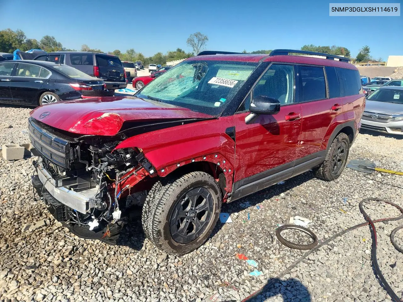 HYUNDAI SANTA FE 2025, VIN 5NMP3DGLXSH114619