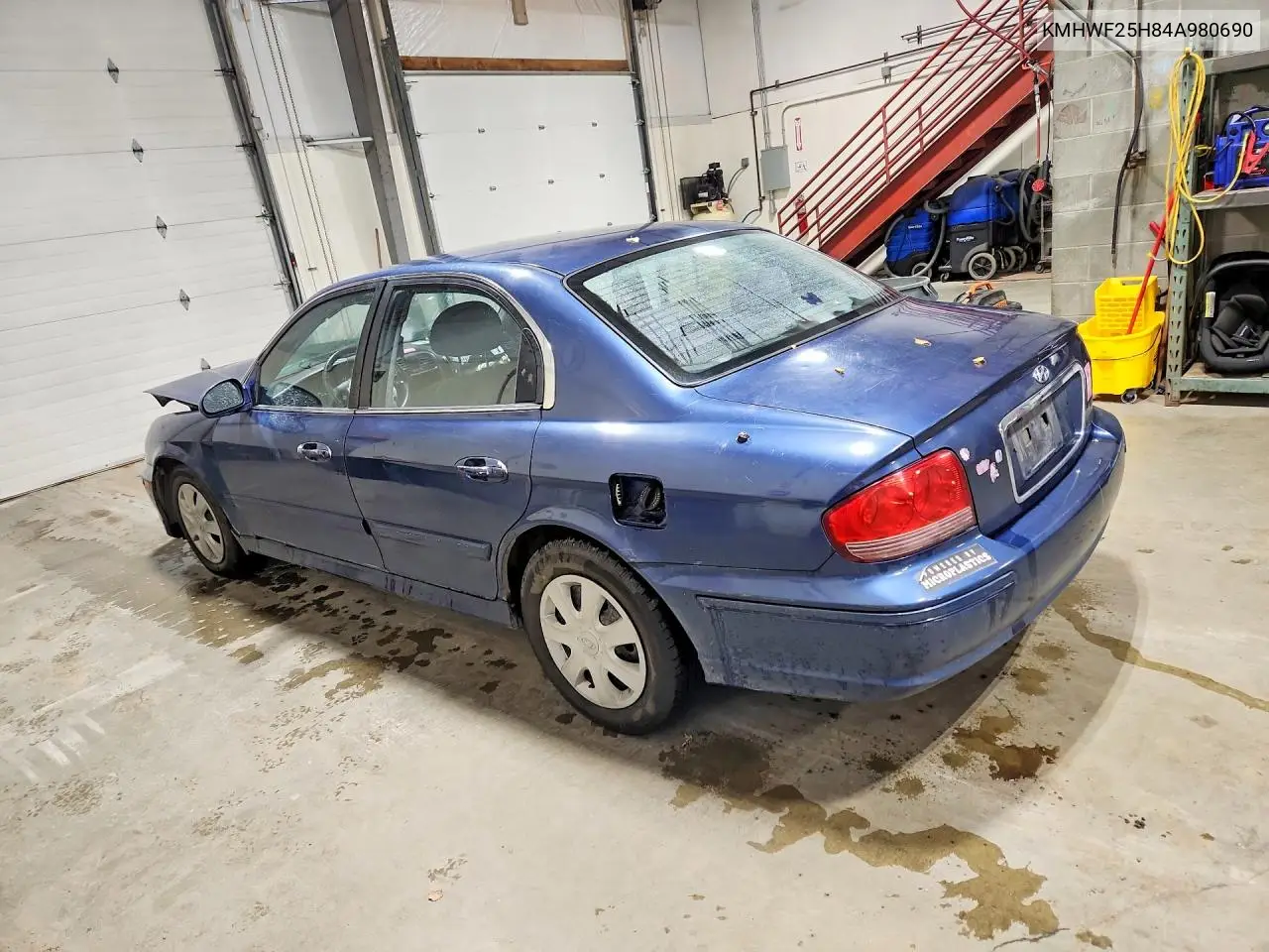 2004 HYUNDAI SONATA VIN KMHWF25H84A980690 — фото 2