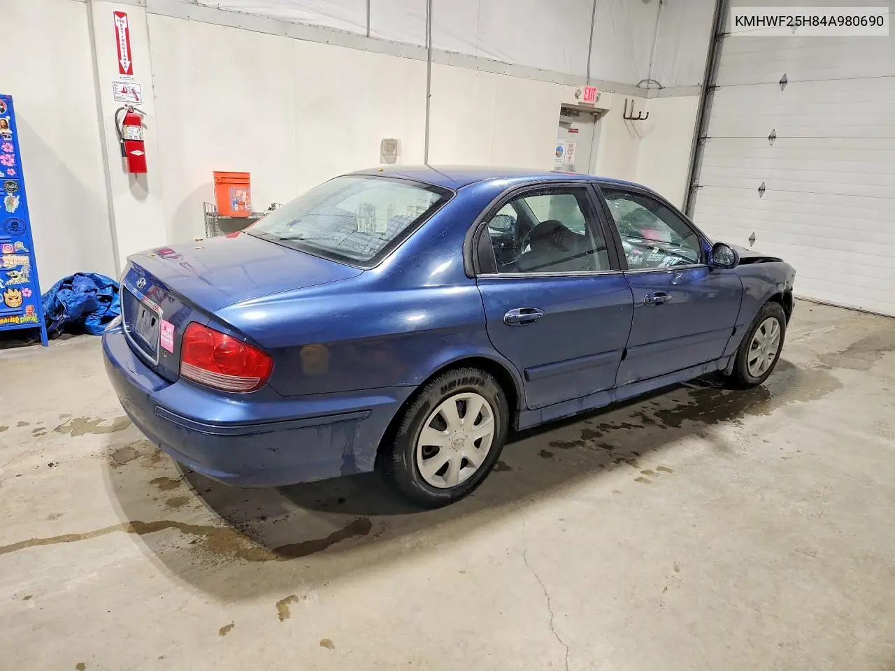 2004 HYUNDAI SONATA VIN KMHWF25H84A980690 — фото 3
