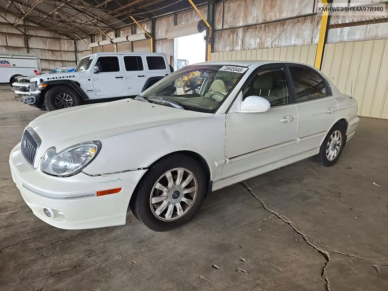HYUNDAI SONATA 2004, VIN KMHWF35HX4A978980