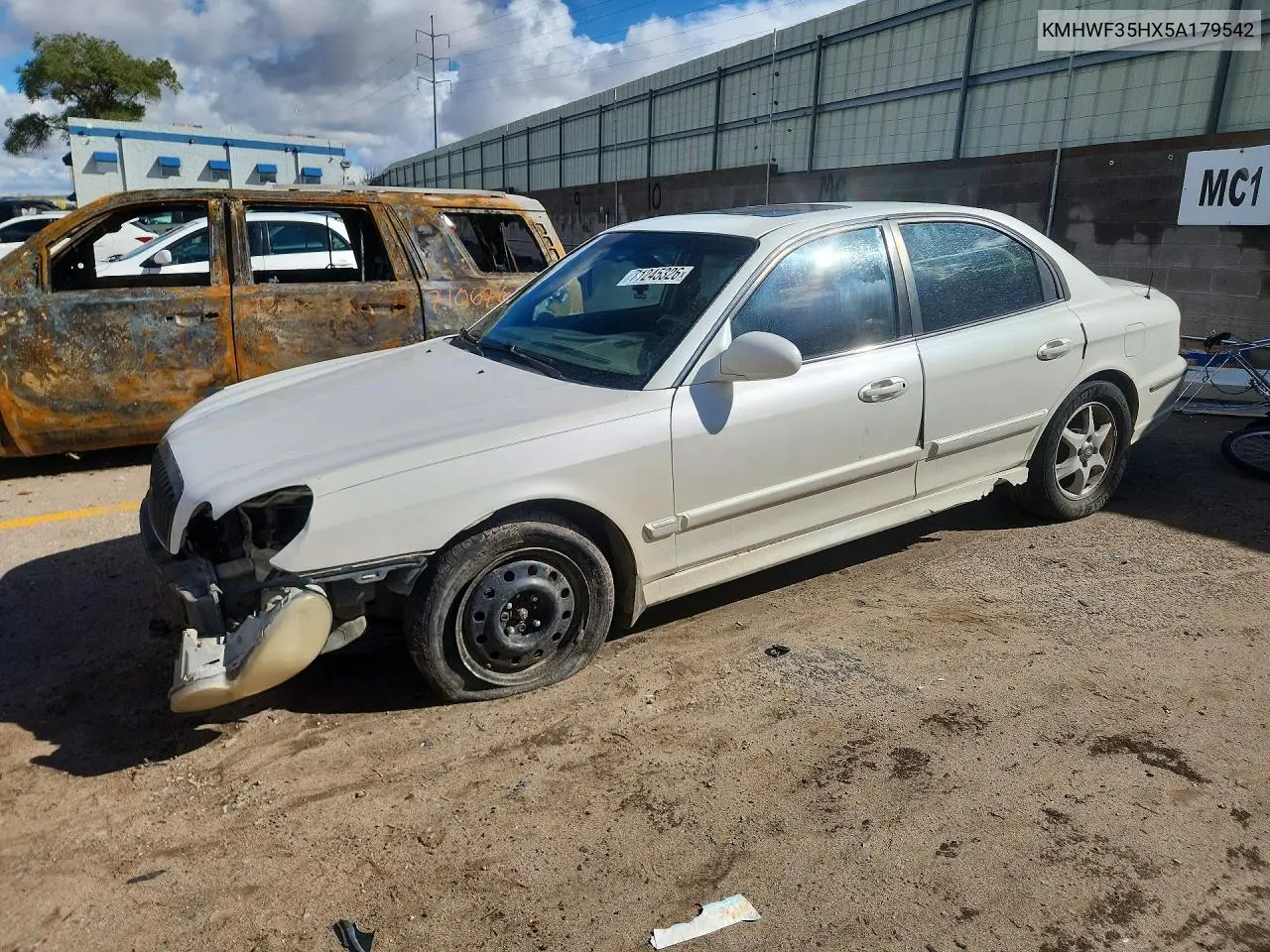 HYUNDAI SONATA 2005, VIN KMHWF35HX5A179542